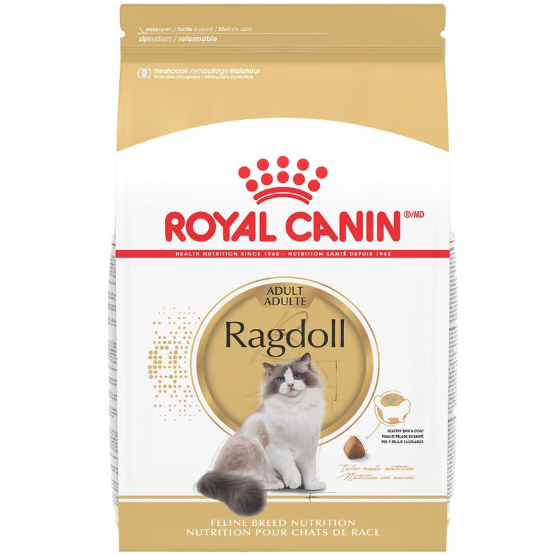 Royal Canin Feline Breed Nutrition Ragdoll Adult Dry Cat Food, 7 lb Bag - Image 1